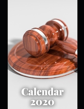 Judge Calendar 2020: Calendar Weekly Planer 2020 Logbook Diary Gift Todo Memory Book Budget Planner Hobby | Men, Woman, Girls & Boys | 8.5" x 11" | 21.59 x 27.94 cm | 57 Pages (Calendars 2020)