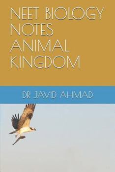 Paperback Neet Biology Notes Animal Kingdom Book