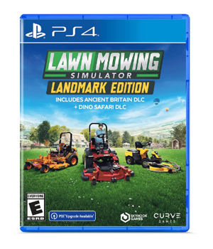 Game - Playstation 4 Lawn Mowing Simulator Landmark Edition Book