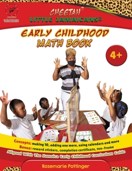 Paperback CHEETAH Early Childhood Math Book 4+ Book