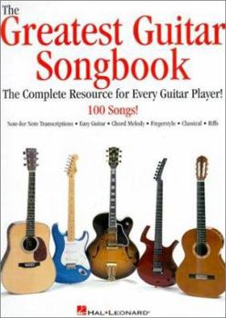 Paperback The Greatest Guitar Songbook Book