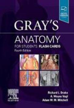 Hardcover Gray's Anatomy for Students Flash Cards Book