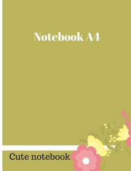 Notebook A4 : Black and White Notebook;(Paperback Noteboo) a Notebook for Recording Your Daily Activities, Keep Track of Assignments, Office or Class Notes or for Personal Study. 8. 5 X 11 Paperback B