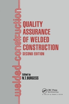 Paperback Quality Assurance of Welded Construction Book