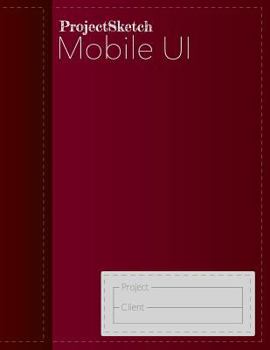 Paperback Mobile UI Project Sketch Book