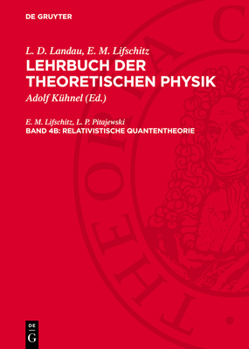 Hardcover Relativistische Quantentheorie [German] Book