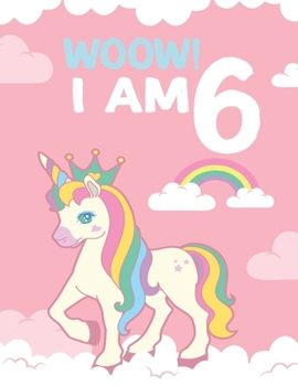 Paperback I am 6: Birthday Journal Happy Birthday 6 Years Old - Journal for kids - 6 Year Old Christmas birthday gift Book