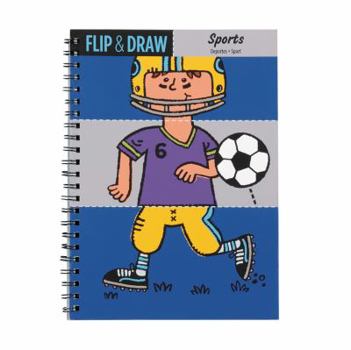 Toy Mudpuppy Sports Flip and Draw Book