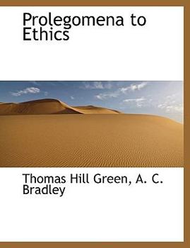 Paperback Prolegomena to Ethics Book