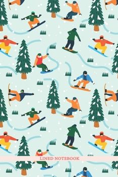 Snowboard : Lined Notebook