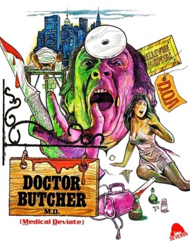 4K Ultra HD Dr. Butcher MD / Zombie Holocaust Book