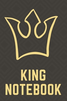King Notebook : College Ruled Writer's Notebook for School, the Office, or Home! (6 X 9 Inches, 110 Pages)