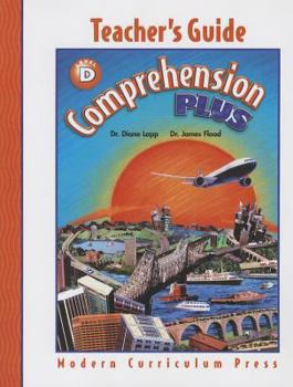 Hardcover Comprehension Plus, Level D, Teacher Edition Book