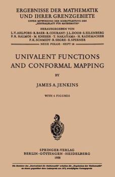 Hardcover Univalent Functions and Conformal Mapping: Reihe: Moderne Funktionentheorie Book