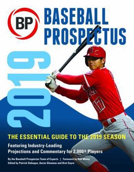 Paperback Baseball Prospectus 2019 Book