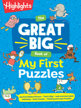Paperback The Great Big Book of My First Puzzles Book