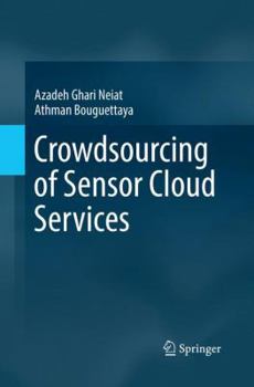 Paperback Crowdsourcing of Sensor Cloud Services Book