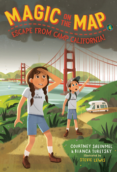 Paperback Magic on the Map #4: Escape from Camp California Book