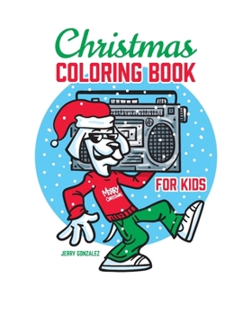 Paperback Christmas Coloring Book For Kids: 25 Fun Christmas Designs To Color! Book