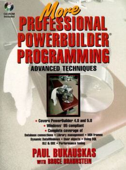 Paperback More Professional PowerBuilder Programming Book