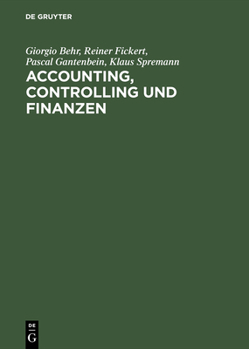 Hardcover Accounting, Controlling und Finanzen [German] Book