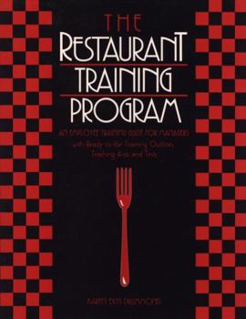 Paperback The Restaurant Training Program: An Employee Training Guide for Managers Book