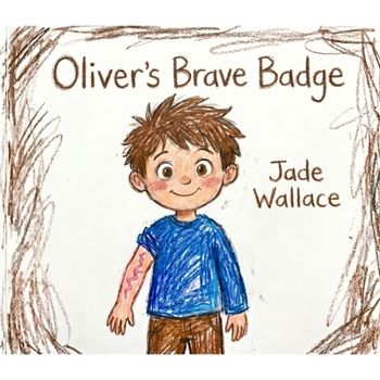 Paperback Oliver's brave badge Book