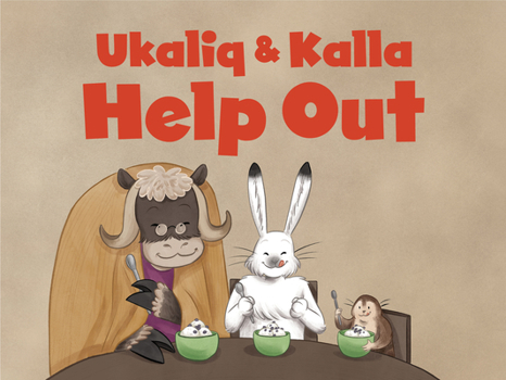 Paperback Ukaliq and Kalla Help Out: English Edition Book