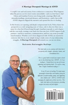 Paperback A Marriage Disrupted: Marriage and ADHD [Large Print] Book