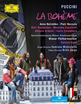Blu-ray Netrebko / Beczala / Gatti / Wiener Philharmoniker: Puccini: La Boheme Book