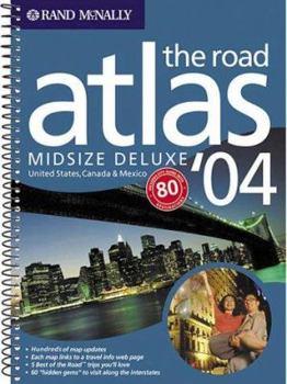 Spiral-bound The Midsize Deluxe Road Atlas: United States, Canada & Mexico Book