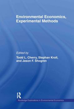 Paperback Environmental Economics, Experimental Methods Book
