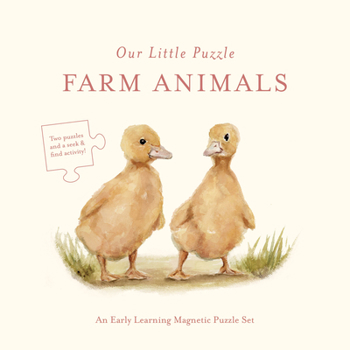 Board book Our Little Puzzle: An Early Learning Magnetic Puzzle Set Featuring Farm Animals and First Words Book