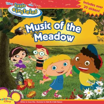 Paperback Disney's Little Einsteins Music of the Meadows [With 20 Stickers] Book