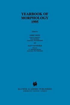 Paperback Yearbook of Morphology 1995 Book