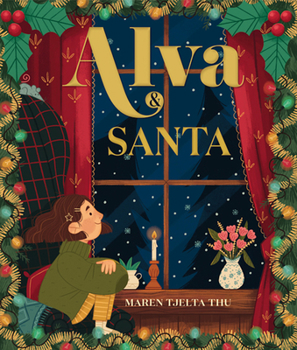 Paperback Alva and Santa Book