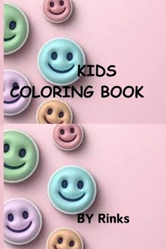 Paperback Kids Coloring Book(100 Pages) Book