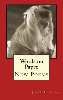 Paperback Words on Paper: Poems Book