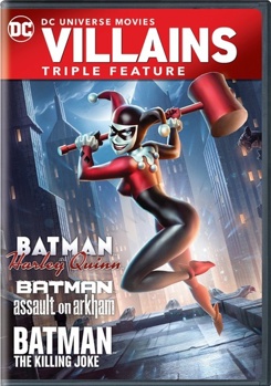 DVD DC Villains Triple Feature Book