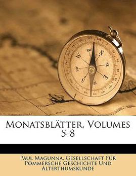 Paperback Monatsblätter, Volumes 5-8 [German] Book