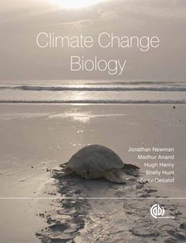 Paperback Climate Change Biology Book