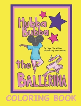 Paperback Hubba Bubba The Ballerina Coloring Book