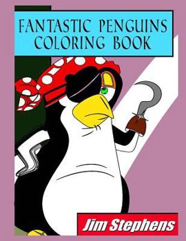 Paperback Fantastic Penguins Coloring Book