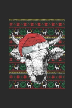 Ugly Christmas - Cow: Blank Lined Notebook / Journal (6 X 9 -120 Pages) – Ugly Christmas Gift Idea