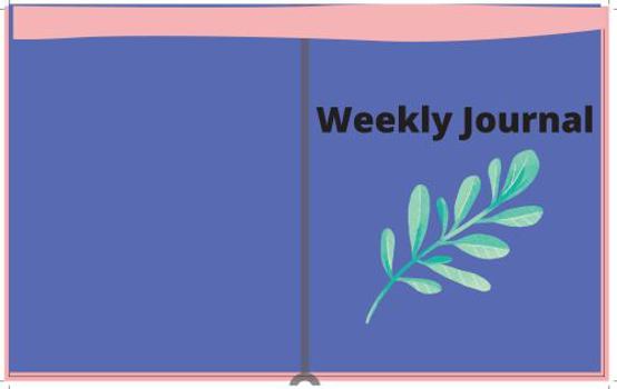 Paperback Weekly Journal Book