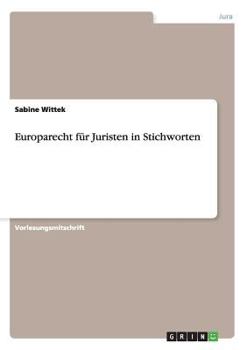 Paperback Europarecht für Juristen in Stichworten [German] Book