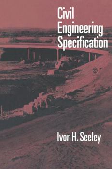 Paperback Civil Engineering Specification Book