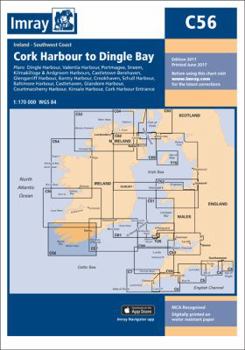 Map Imray Chart C56: Cork Harbour to Dingle Bay (C Series) Book