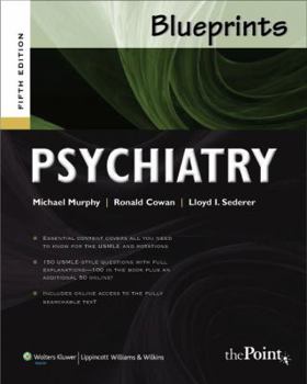 Paperback Blueprints Psychiatry Book
