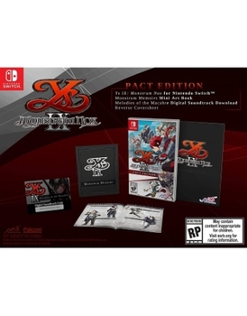 Video Game Ys IX: Monstrum Nox Pact Edition Book